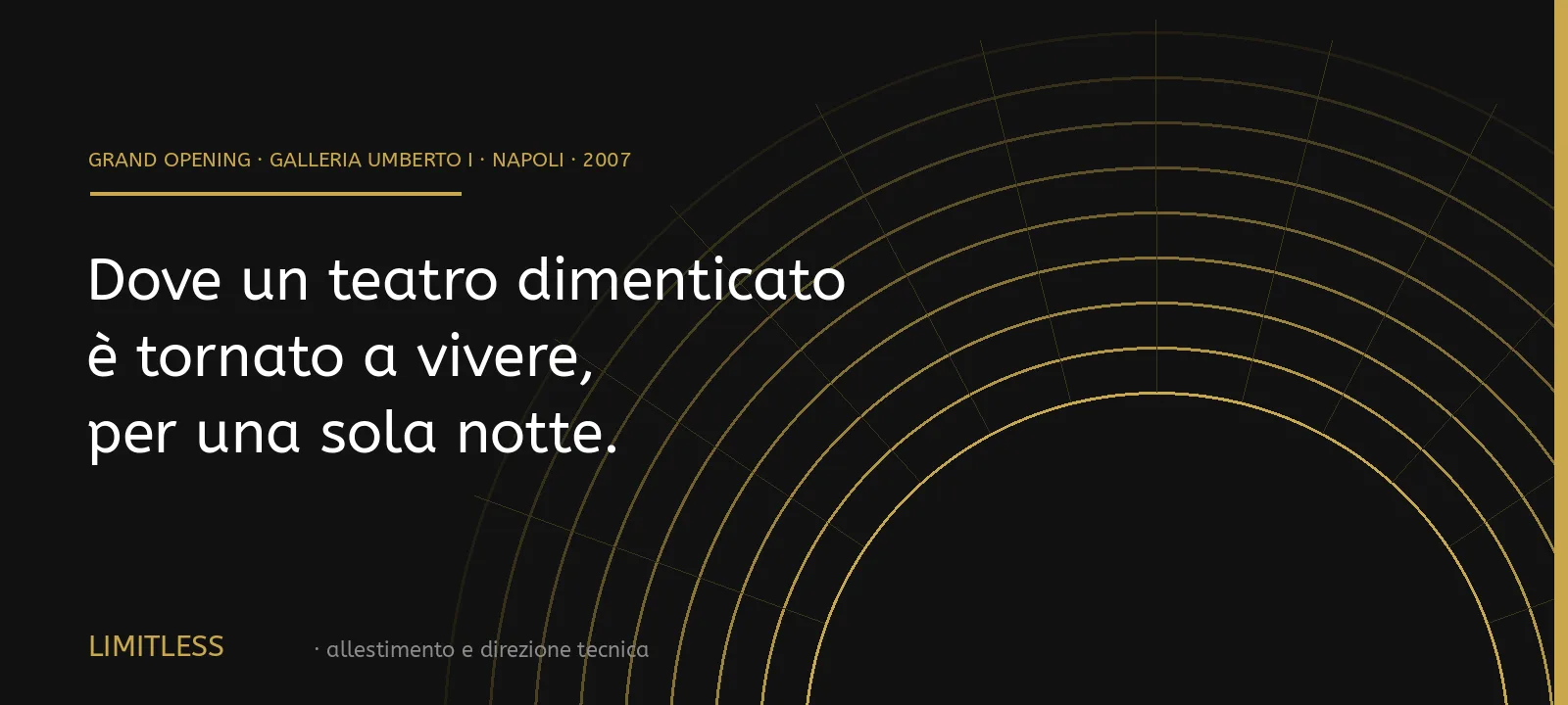 hero salone margherita - Salone Margherita: un teatro dimenticato riaperto per una notte