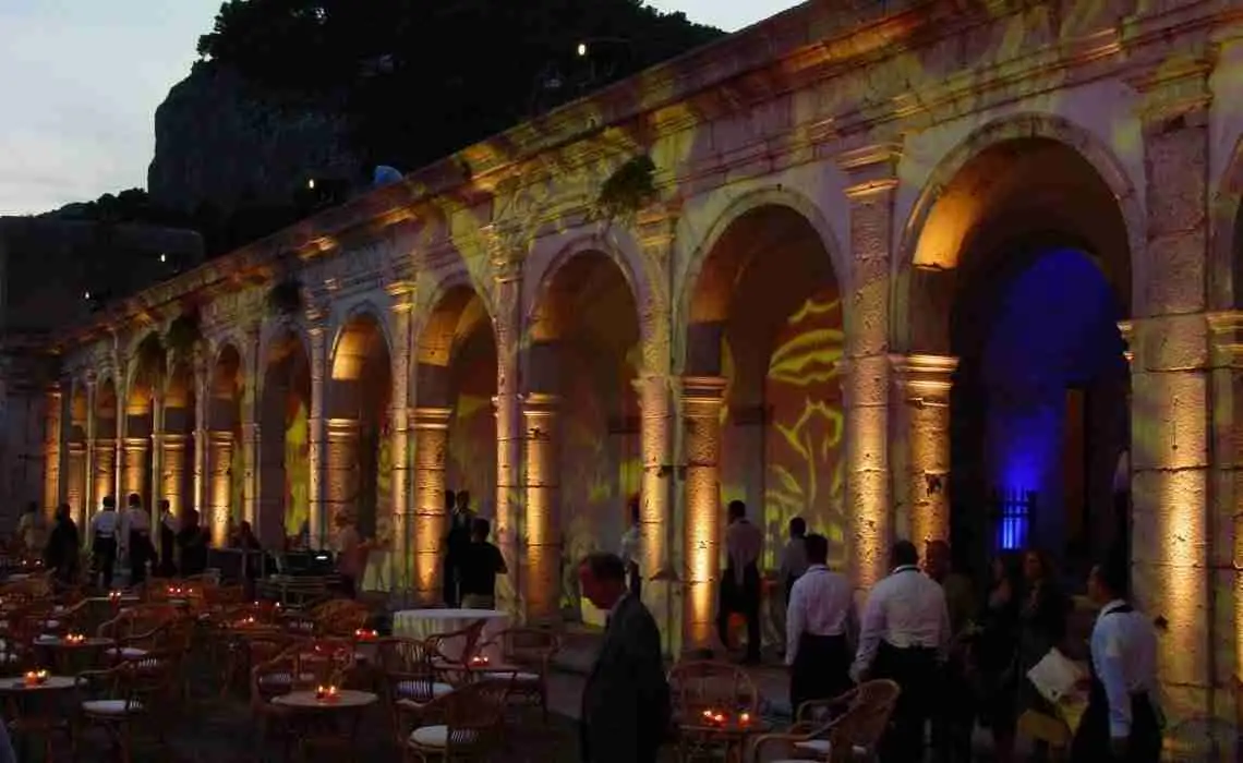 evento Unicredit-Capitalia nella Certosa di Capri