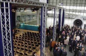evento congresso Boeing all'interno deli'aeroporto di napoli