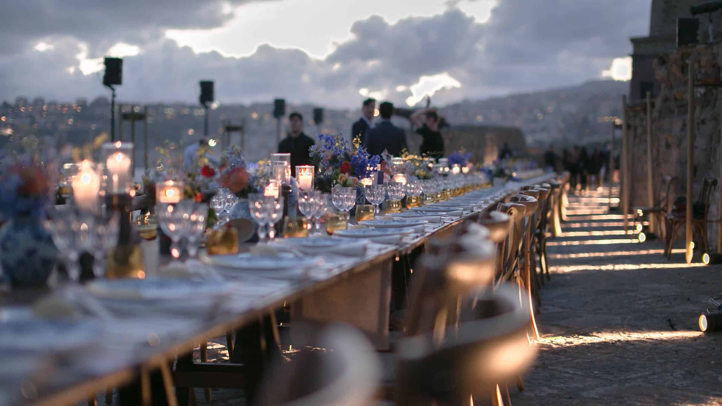 Cena di gala evento aziendale a Castel dell'ìOvo