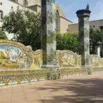 esterni del chiostro maiolicato