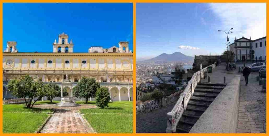 Le colline e le scale di Napoli