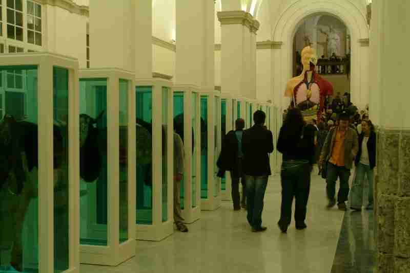 Damien Hirst al Museo Nazionale di Napoli