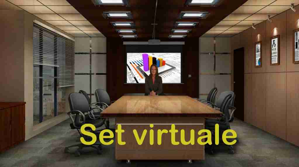 Set virtuale per eventi