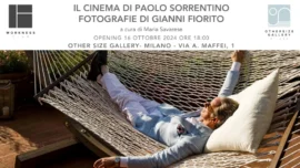 locandina della mostra di paolo sorrentino