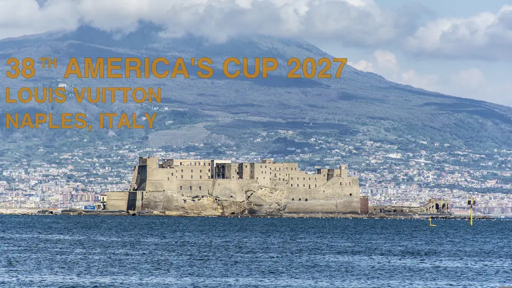 America's Cup Naples 2027